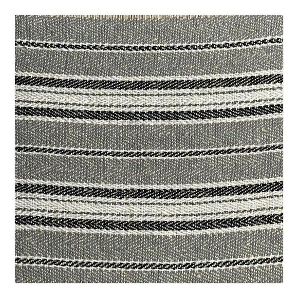 Cynthia Rowley Placemats Set Of 4 Jute Rustic Contemporary Gold Black 22”X 15” - Picture 2 of 7